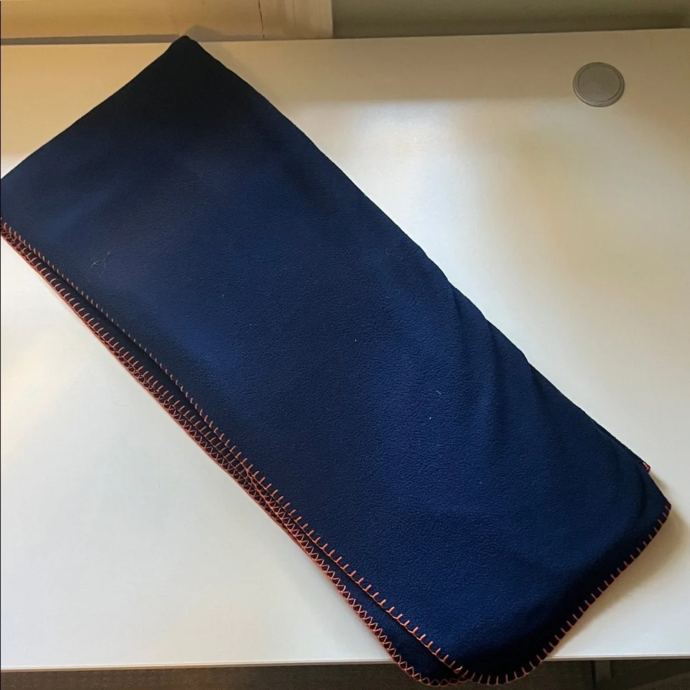 🧡💙 Auburn University Navy Blue Fleece Blanket | Tigers Fan Throw 💙🧡